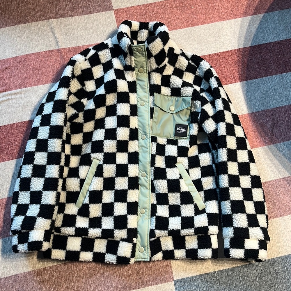 Vans Checkered Fleece Jacket